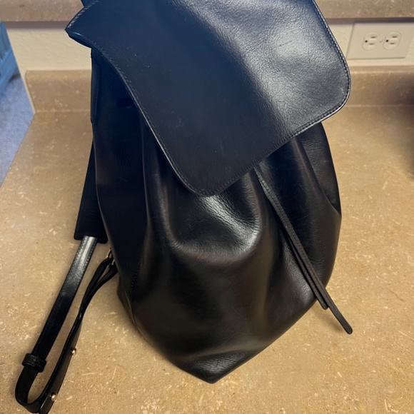 Mansur Gavriel Black leather Backpack - From Kardashian Kloset, Owned by Kourt main image 8